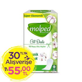 Molped Pure Soft İncelik 50'li Günlük Ped