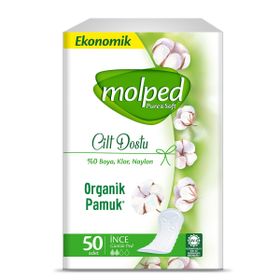 Molped Pure Soft İncelik 50'li Günlük Ped