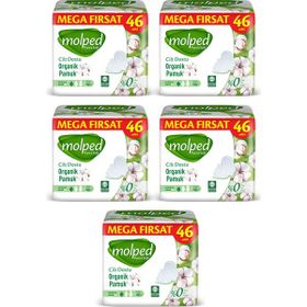 Molped Pure & Soft Mega Fırsat Normal 230 Adet Hijyenik Ped