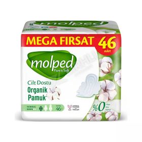 Molped Pure Soft Mega Fırsat Normal 46'lı Hijyenik Ped