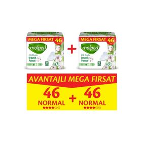 Molped Pure Soft Mega Fırsat Normal Ultra 92'li Ped