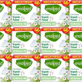 Molped Pure Soft Normal 12x46'lı Hijyenik Ped