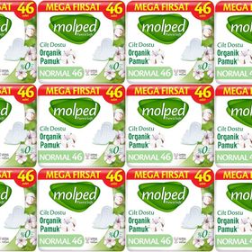 Molped Pure Soft Normal 18x46 Adet Hijyenik Ped
