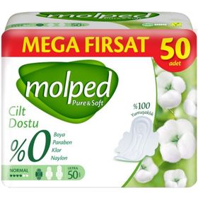 Molped Pure Soft Normal 46 Adet Hijyenik Ped