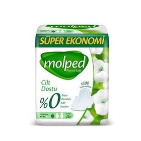 Molped Pure Soft Normal Super Eko 24'lü Ped