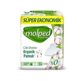 Molped Pure Soft Normal Super Eko 24'lü Ped