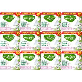 Molped Pure Soft Uzun 12x36 Adet Hijyenik Ped