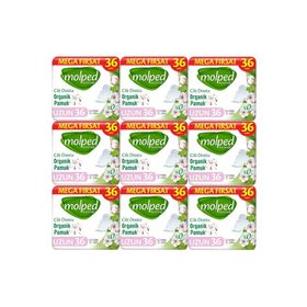 Molped Pure Soft Uzun 9x36 Adet Hijyenik Ped