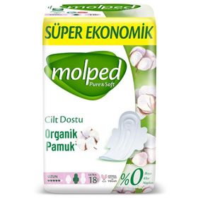Molped Pure Soft Uzun Super Eko 18'li Ped