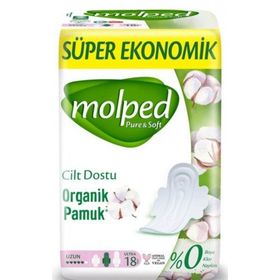 Molped Pure Soft Uzun Super Eko 18'li Ped