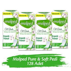 Molped Pure&Soft 128 Adet Günlük Pedi