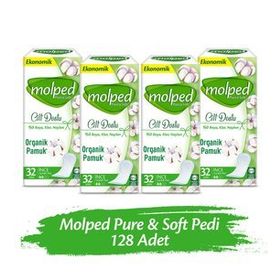 Molped Pure&Soft 128 Adet Günlük Pedi