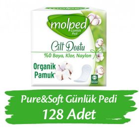 Molped Pure&Soft 128 Adet Günlük Pedi