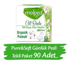 Molped Pure&Soft 90 Adet Günlük Ped