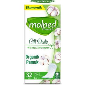 Molped Pure&Soft Cilt Dostu 32'li Günlük Ped