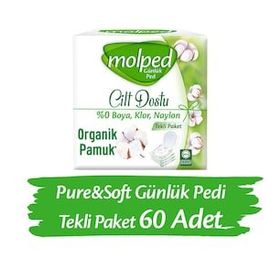 Molped Pure&Soft Günlük 60 Adet Ped