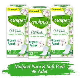 Molped Pure&Soft Günlük 96 Adet Pedi
