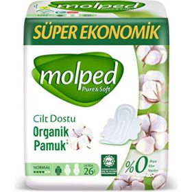 Molped Pure&Soft Normal 26'lı Hijyenik Ped