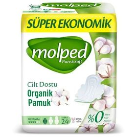 Molped Pure&Soft Süper Ekonomik Normal 24'lü Hijyenik Ped