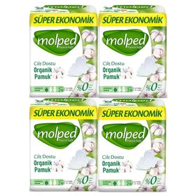 Molped Pure&Soft Süper Ekonomik Normal 4x24'lü Hijyenik Ped