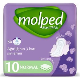 Molped Soft Care Normal 10'lu Ped