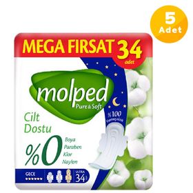 Molped Süper Eko Normal 34'lü Ped
