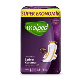 Molped Süper Ekonomik Süpernight Uzun 18x3 54 Adet Ped