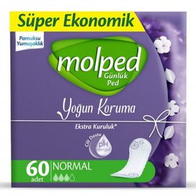Molped Süper Ekonomik Yoğun Koruma 60 Adet Günlük Ped