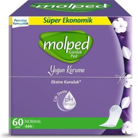 Molped Süper Ekonomik Yoğun Koruma 60 Adet Günlük Ped