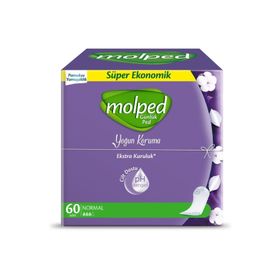 Molped Süper Ekonomik Yoğun Koruma 60 Adet Günlük Ped