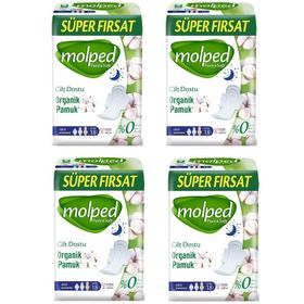Molped Süper Gece 18x4 72 Adet Ekonomik Süpernight Ped
