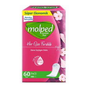 Molped Süper İnce 60x3 180 Adet Ekonomik Her Gün Ferahlık Günlük Ped