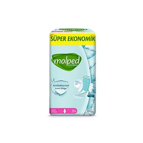 Molped Süper Uzun 18x6 108 Adet Ekonomik Antibakteriyel Ped