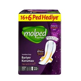Molped Supernight Süper Gece 22'Li
