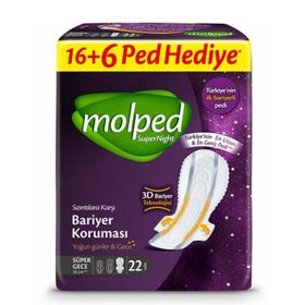 Molped Supernight Süper Gece 22'Li