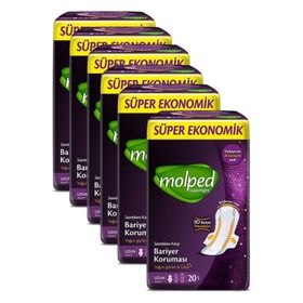 Molped Supernight Uzun Süper Ekonomik 20'li Hijyenik Ped