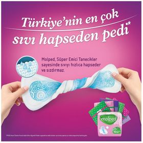 Molped Ultra 20x2 Adet Uzun Ped