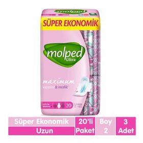 Molped Ultra 20x3 Adet Uzun Ped