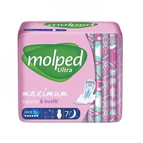Molped Ultra Anatomik Gece 7x4 Adet Ped