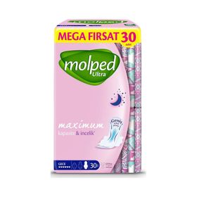 Molped Ultra Anatomik Mega Fırsat Gece 30x5 150 Adet Ped
