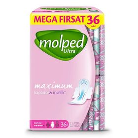 Molped Ultra Anatomik Mega Fırsat Uzun 36 Adet Ped