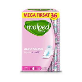 Molped Ultra Anatomik Mega Fırsat Uzun 36x6 216 Adet Ped