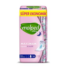 Molped Ultra Gece 16x3 Adet Ped