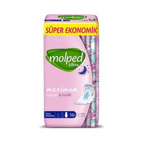 Molped Ultra Gece 16x3 Adet Ped