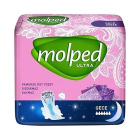 Molped Ultra Gece 6'lı Ped