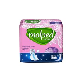 Molped Ultra Gece 6'lı Ped