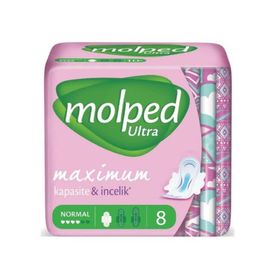 Molped Ultra Kanatlı Airactive Normal 8li Ped