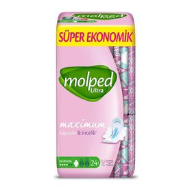 Molped Ultra Normal Süper Eko 24'lü Hijyenik Ped