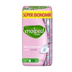 Molped Ultra Normal Süper Eko 24'lü Hijyenik Ped