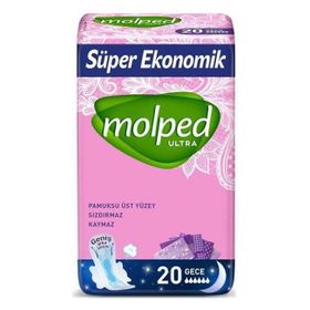 Molped Ultra Süper Eko 4'lü 20'li Gece Pedi